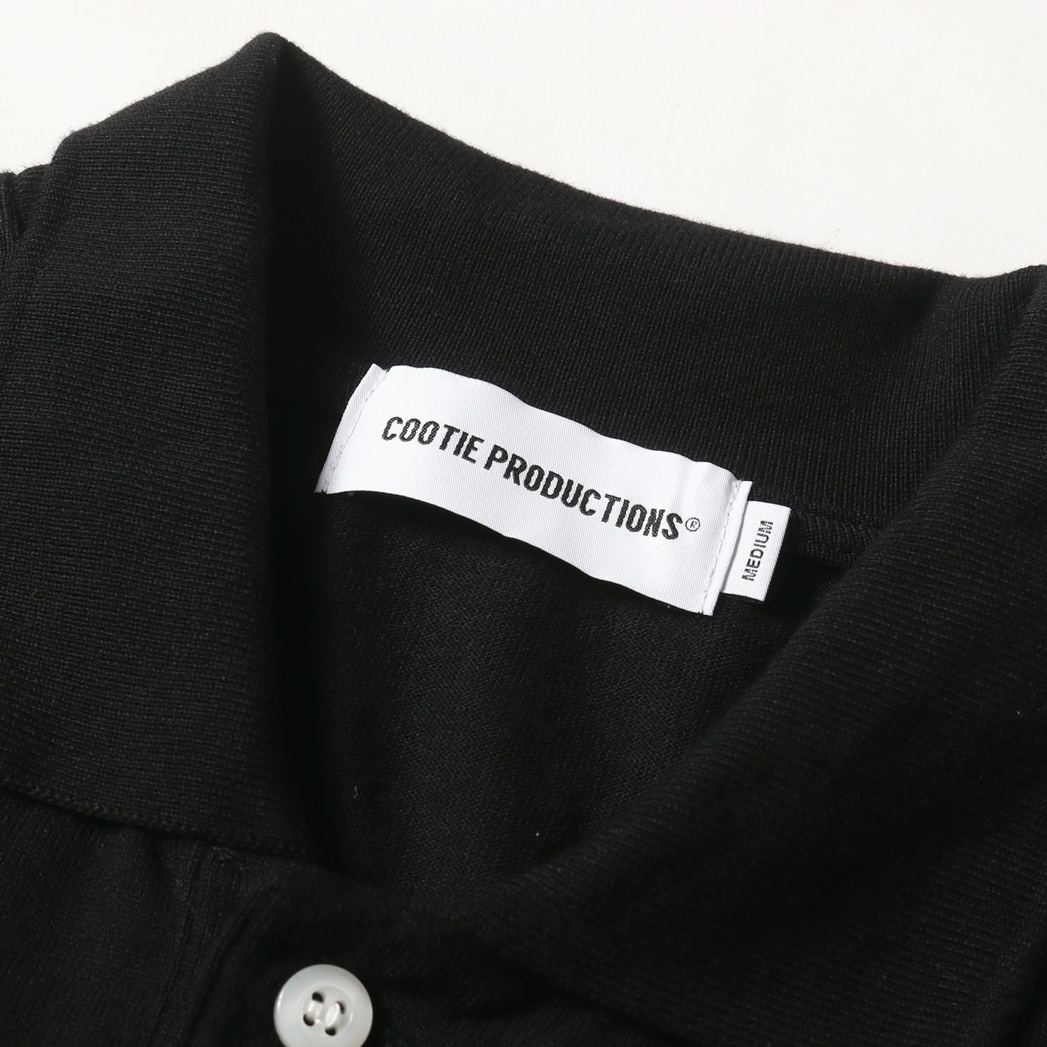 美品】COOTIE クーティー ポロシャツ サイズ:M / 24SS 袖ジャガード