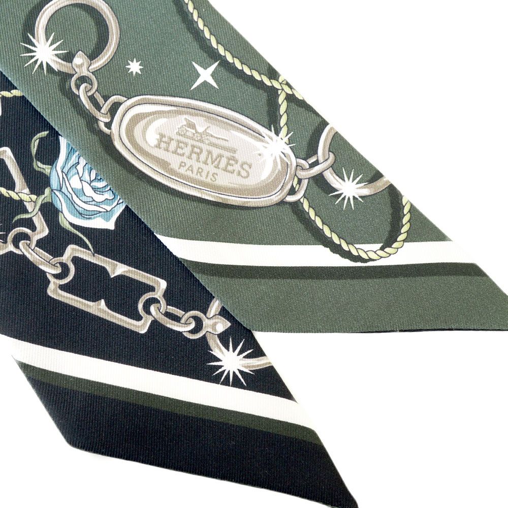 エルメス ツイリー 《セ・ラ・フェット》新品未使用 Twilly 《セ・ラ