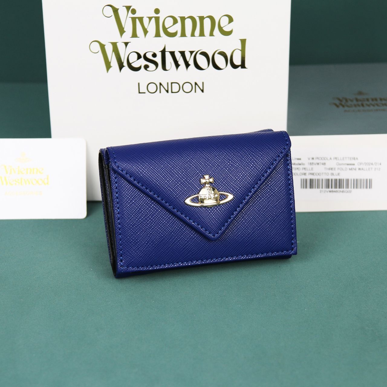 Vivienne Westwood財布 新品未使用 新品未使用】VivienneWestwood 長財布 ブラウン ゴールド - メルカリ