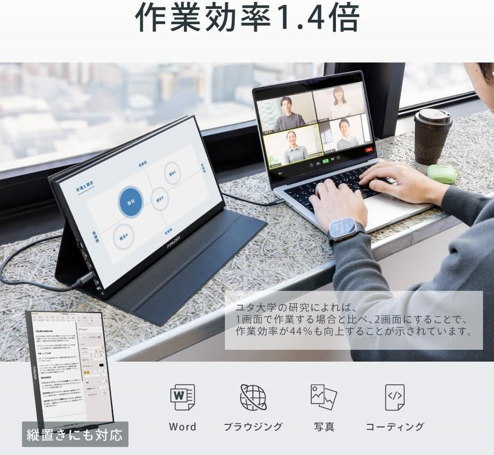 FUNLOGY Mobile Monitor（モニター/モバイルモニター）【14 【公式通販】