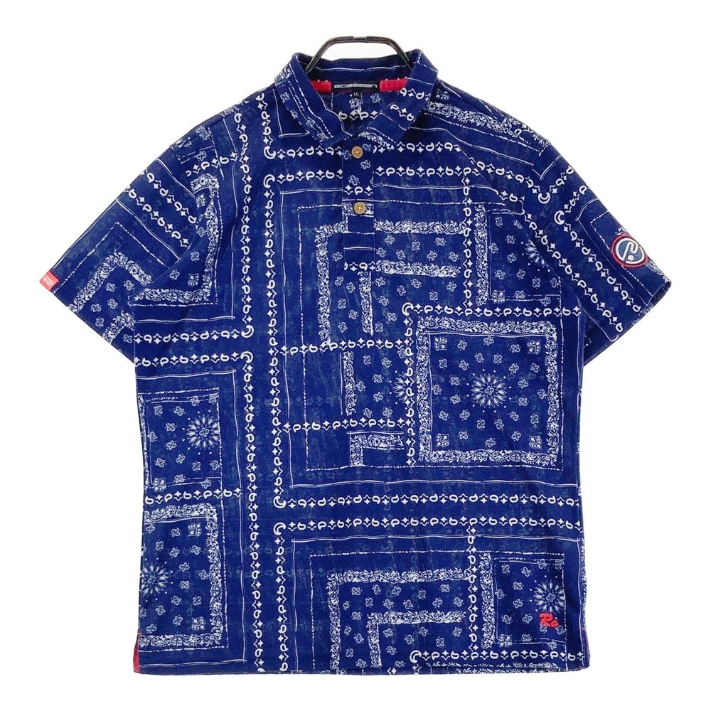 取引用 サイズ：LL ROSASEN ロサーセン 半袖ポロシャツ バンダナ