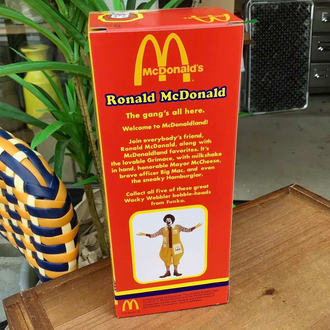 新品 FUNKO ボビングヘッド フィギュア マクドナルド ドナルド
