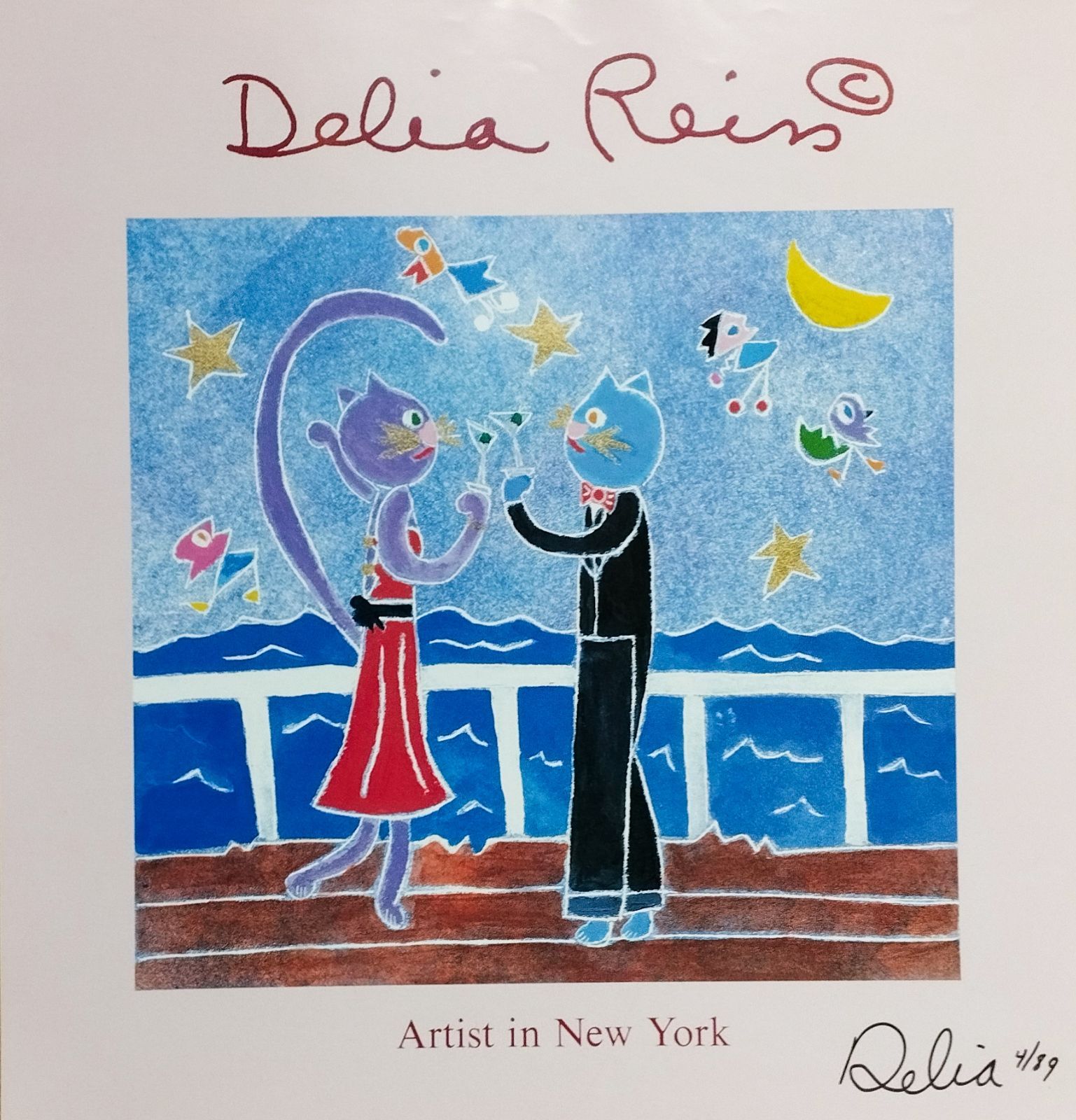 Artist in New York - Delia Reiss