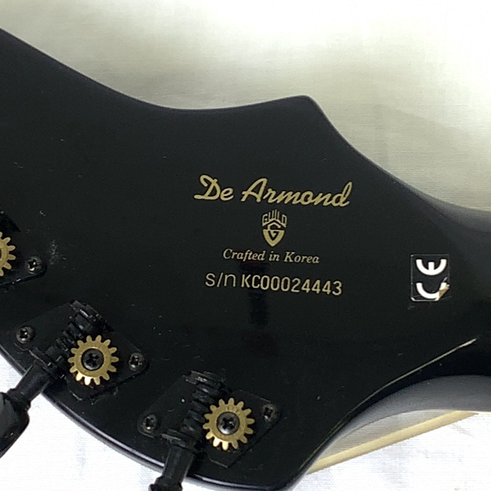 ASHBORY Bass De Armond GUILD ミニフレットレスベース DeArmond Ashbory Bass Black | Guitar Center