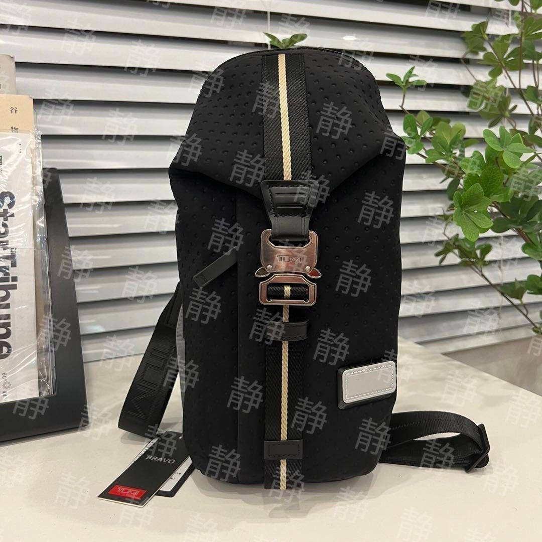 TUMI Tahoe DJ BAG リングロック ブラック ボディバッグ TUMIトゥミ Tahoe DJ BAG リングロック ブラック ボディバッグ
