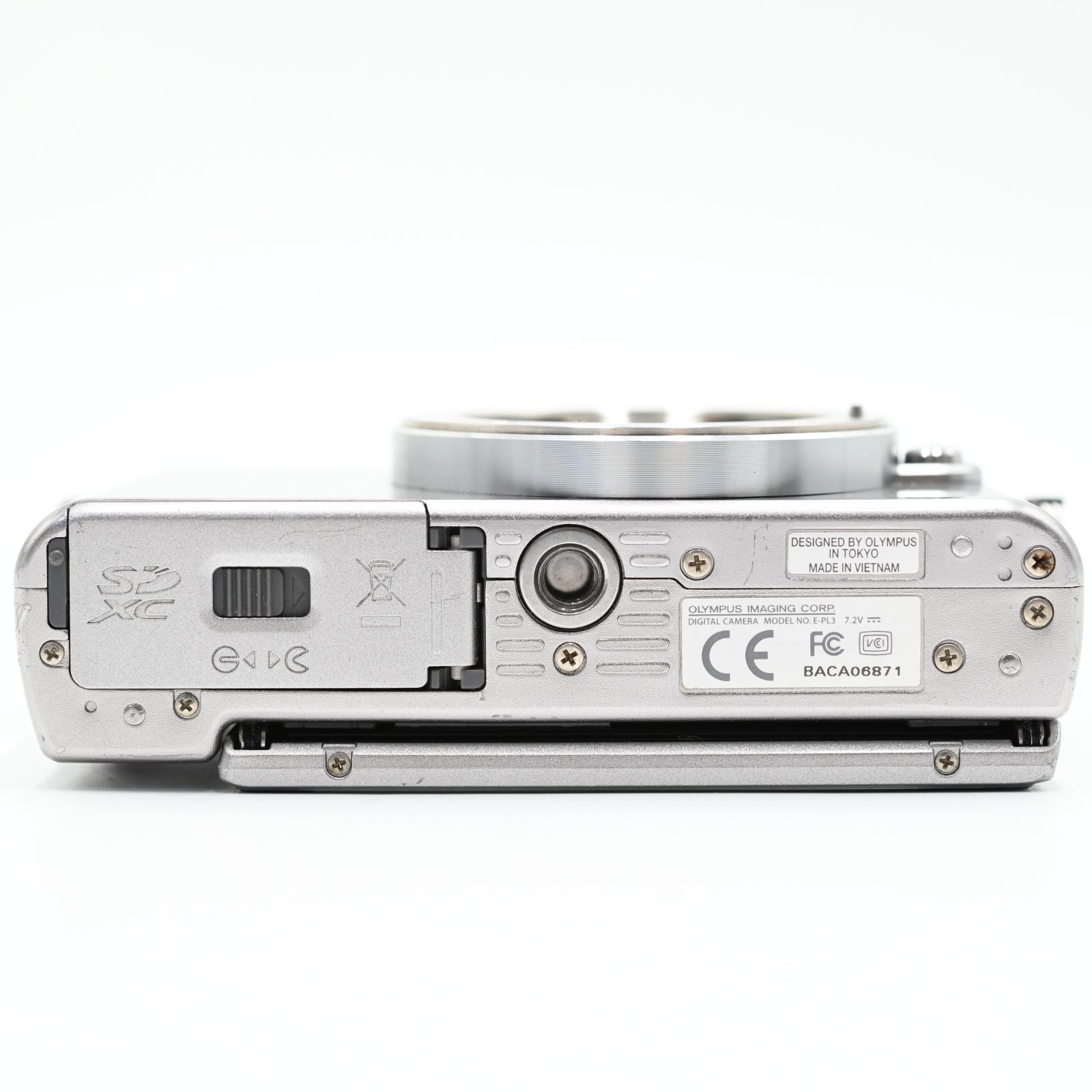 並品】OLYMPUS ミラーレス一眼 PEN Lite E-PL3 ボディ シルバー E-PL3  