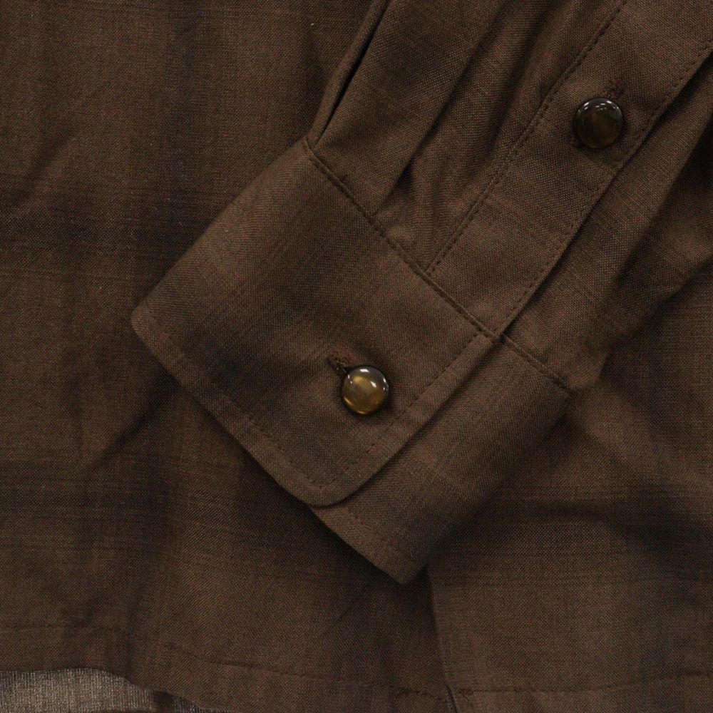 WACKO MARIA (ワコマリア) OMBRAY CHECK OPEN COLLAR SHIRTS L/S WACKO MARIA (ワコマリア) OMBRAY CHECK OPEN COLLAR SHIRTS L/S