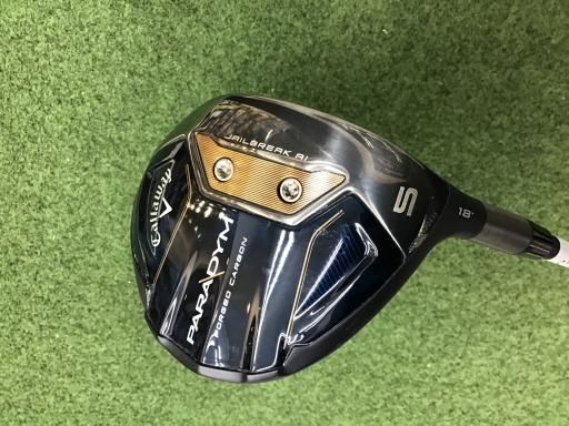 キャロウェイ PARADYM 5W フェアウェイウッド FW VENTUS TR 5 for CW PARADYM FW フレックスR メンズ 男性用 右利き 右用 Bランク ゴルフクラブ