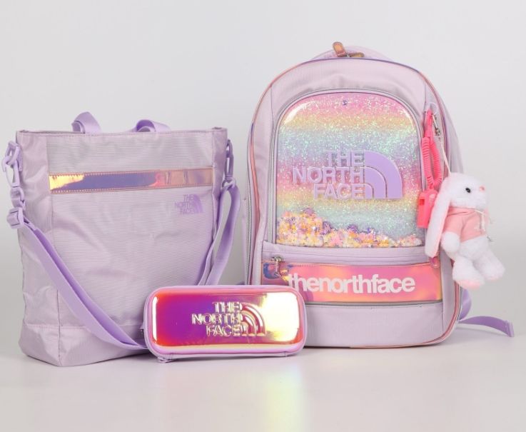 ザノースフェイス The NORTH FACE 2025 キッズワイドプリズムスクールパック 男女兼用 バックパック リュック ショルダー KIDS WIDE PRISM SCH PACK FOR UNISEX LILAC
