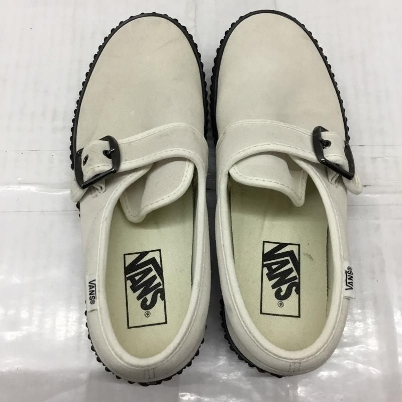 VANS バンズ スリッポン 721356 CREEPER スニーカー ストラップ 厚底 23.5cm