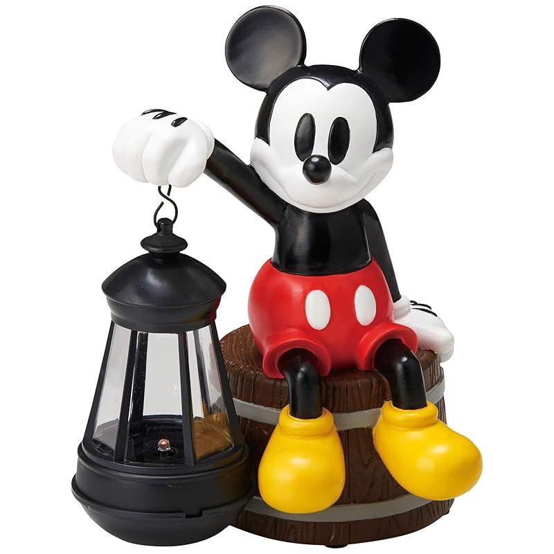 セトクラフト ソーラーライト ミッキー SDD-2101 ブラック 17.3w×14.7l×21.7h 単位 cm