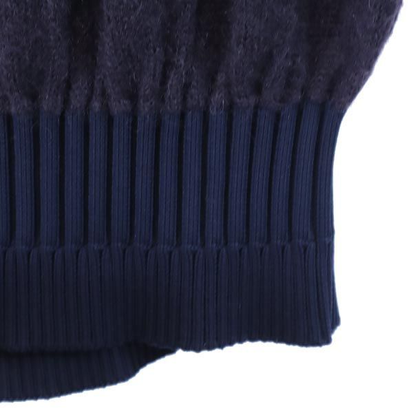 シーエフシーエル 日本製 モヘヤブレンド 長袖 セーター 1 ネイビー  