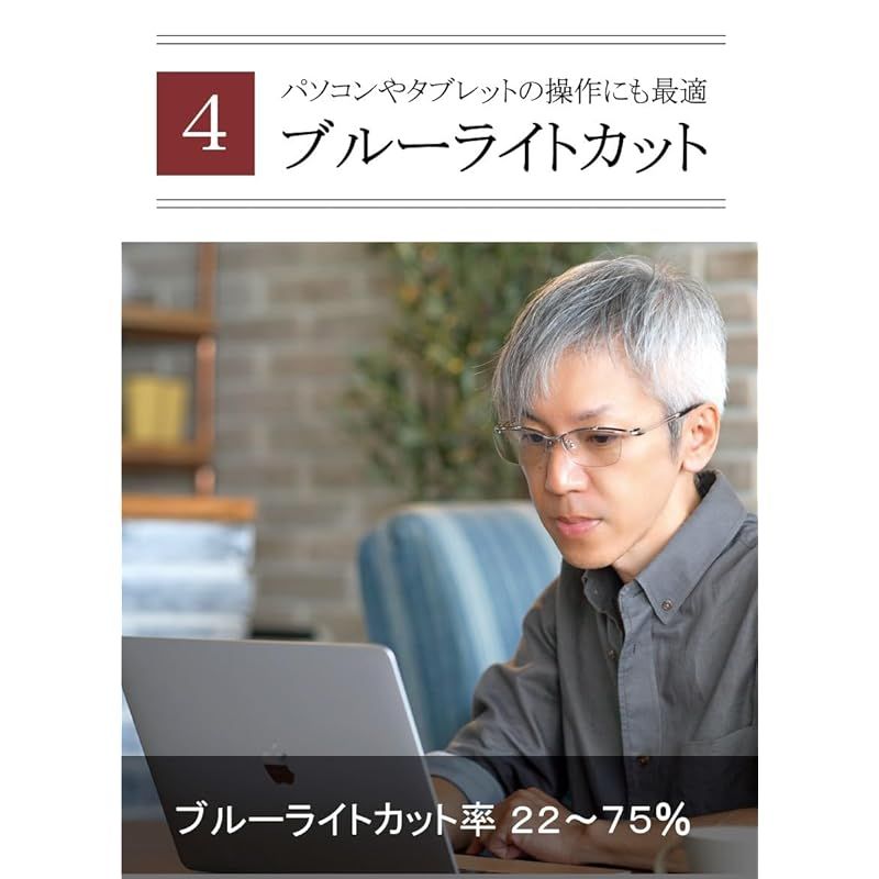 FEELLIFE 跳ね上げ式老眼鏡