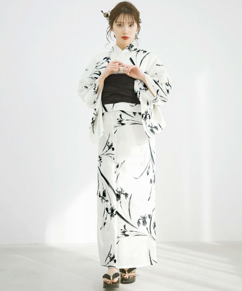 Dita 京の幻想水仙　浴衣 楽天市場】浴衣 5点セット レディース 2025（ゆかた・しわ兵児帯