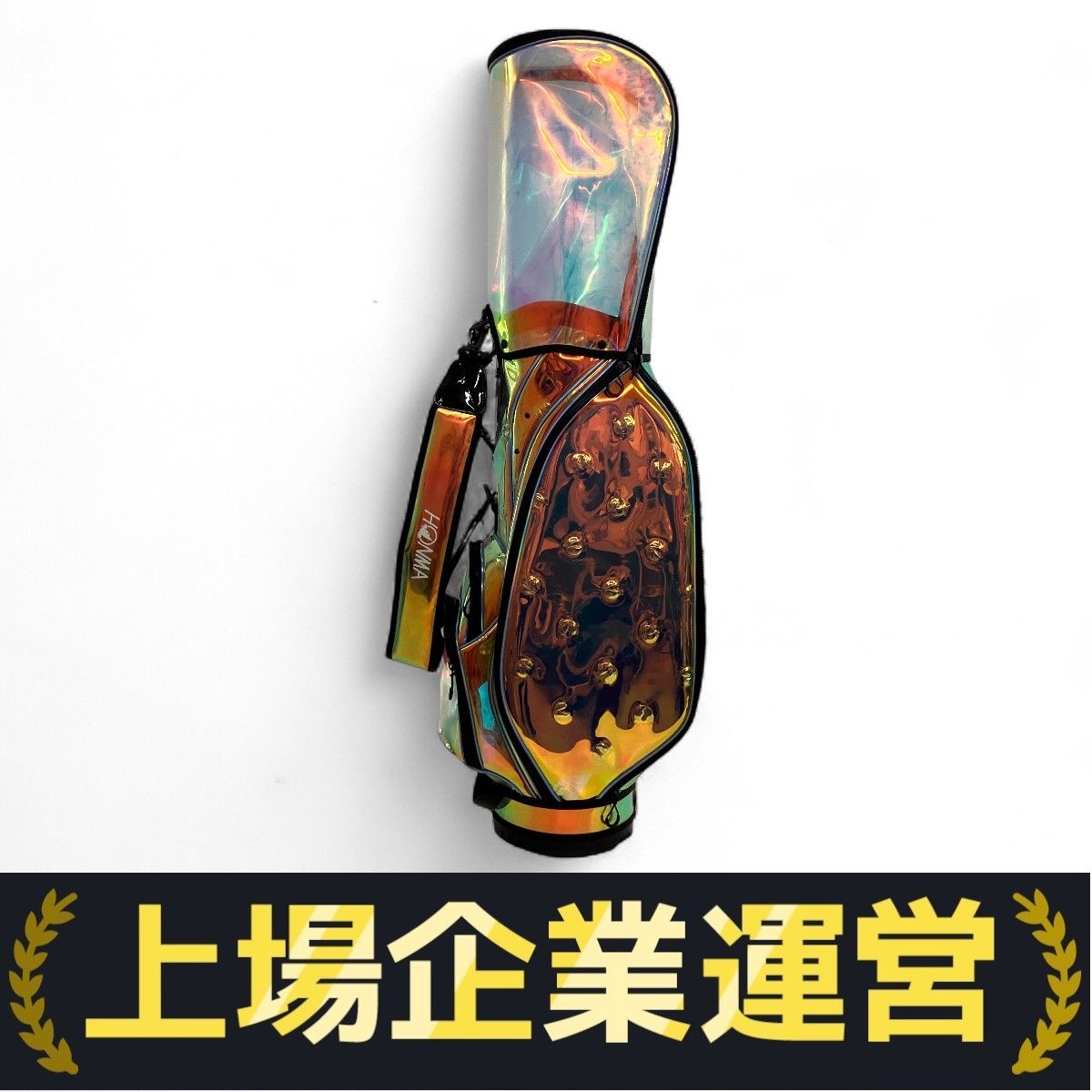 HONMA CB12060 スケルトン クリア キャディバッグ ゴルフ用品
