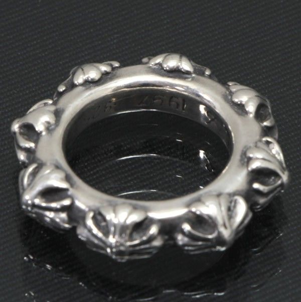 クロムハーツ 9号 SBTBAND SBT Band Ring Silver Motif Jewelry - Chrome World JP