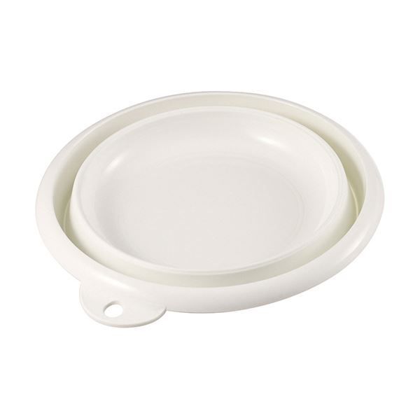 まとめ 伊勢藤 折りたためる ソフト湯おけ2.5L ホワイト I-522W 1個 ×10セット