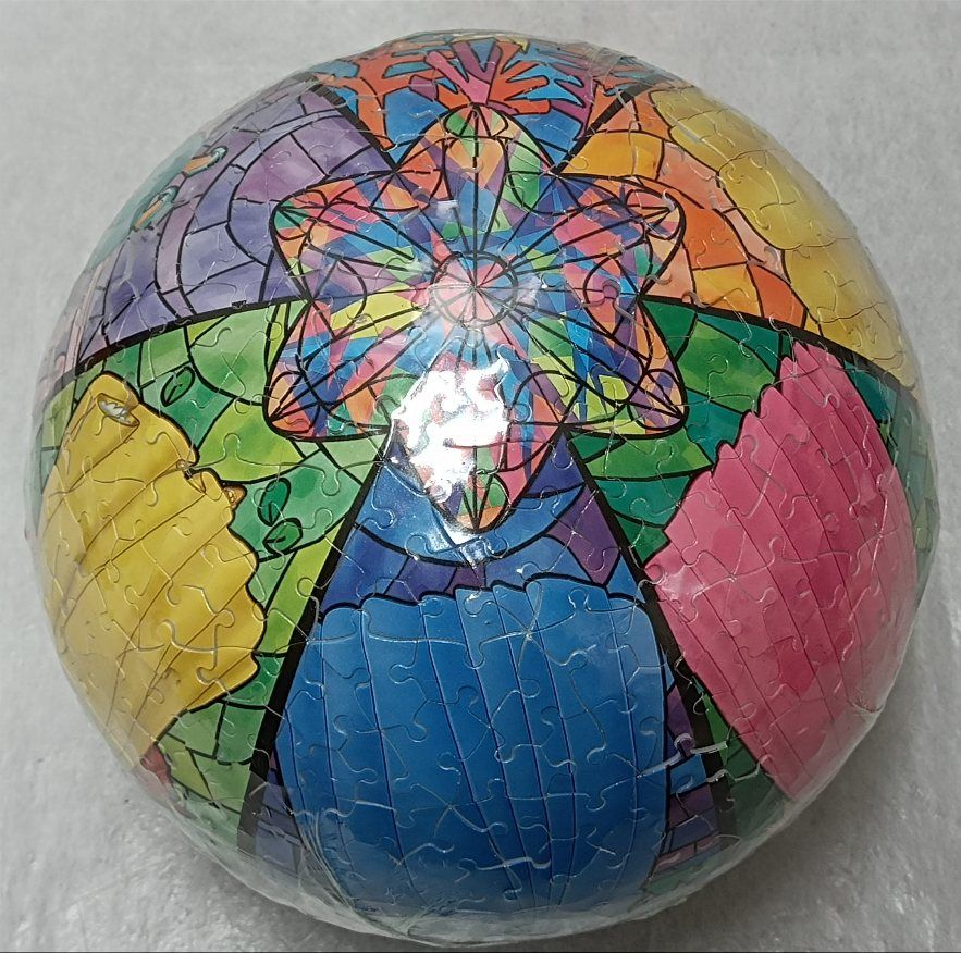 廃番TOMY／3D球体パズル540ピース プリンセスファンタジー完成品