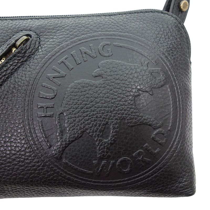 ハンティングワールド HUNTING WORLD ショルダーバッグ キャンバス カーキ×イエロー×ベージュ ボルネオチャリティシリーズ/リバーシブル ハンティングワールド HUNTING WORLD ワンショルダーバッグ - ナイロン