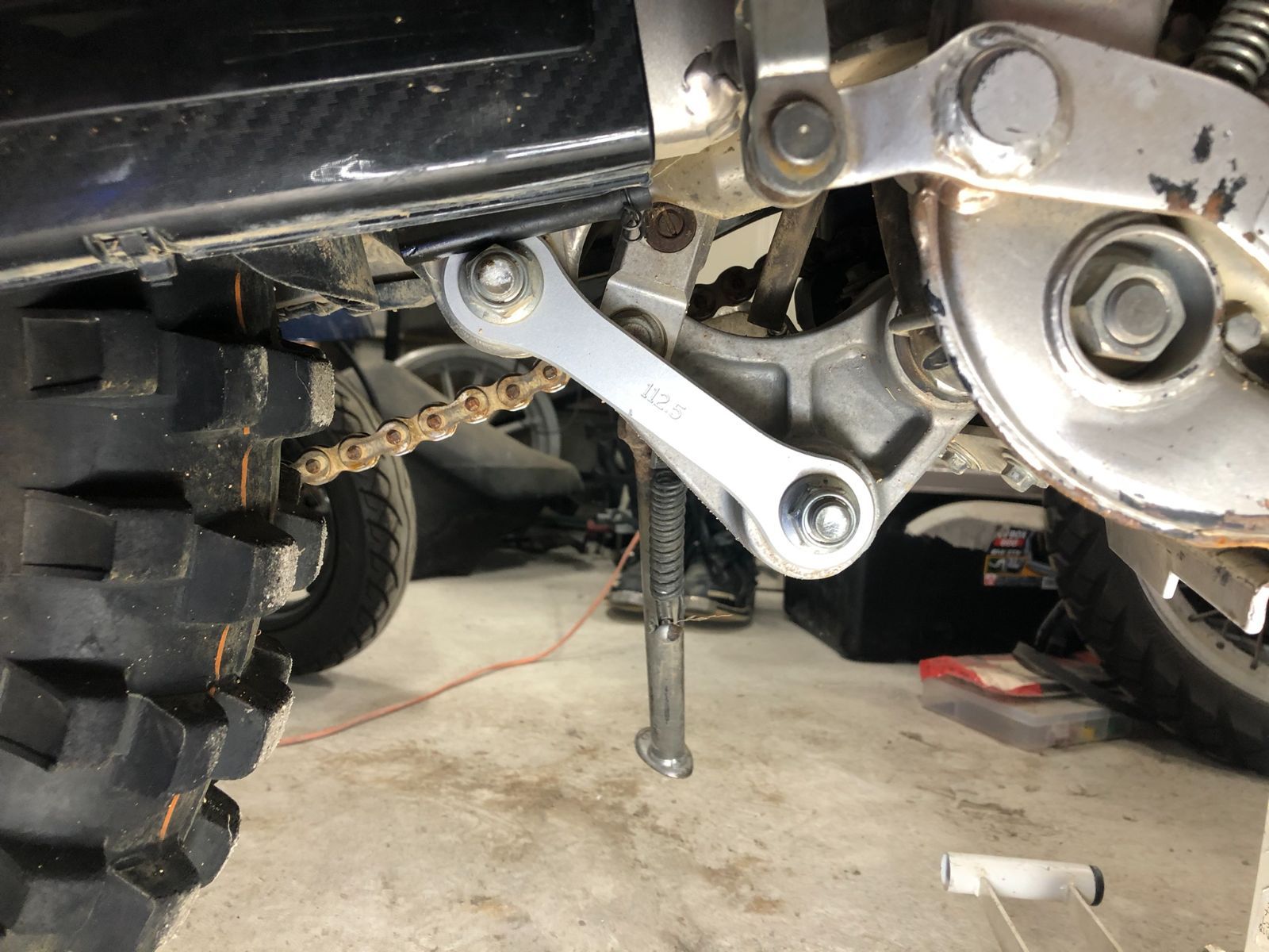 klx250 dトラッカー dtracker リアサス 強化 klx250 dトラッカー dtracker リアサス 強化 DトラッカーX をパワー