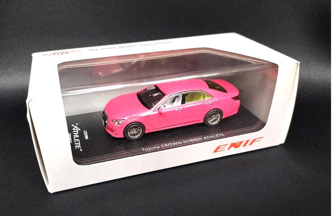 ENIF 1/64 トヨタ クラウン アスリート G 2014 ピンク - メルカリ
