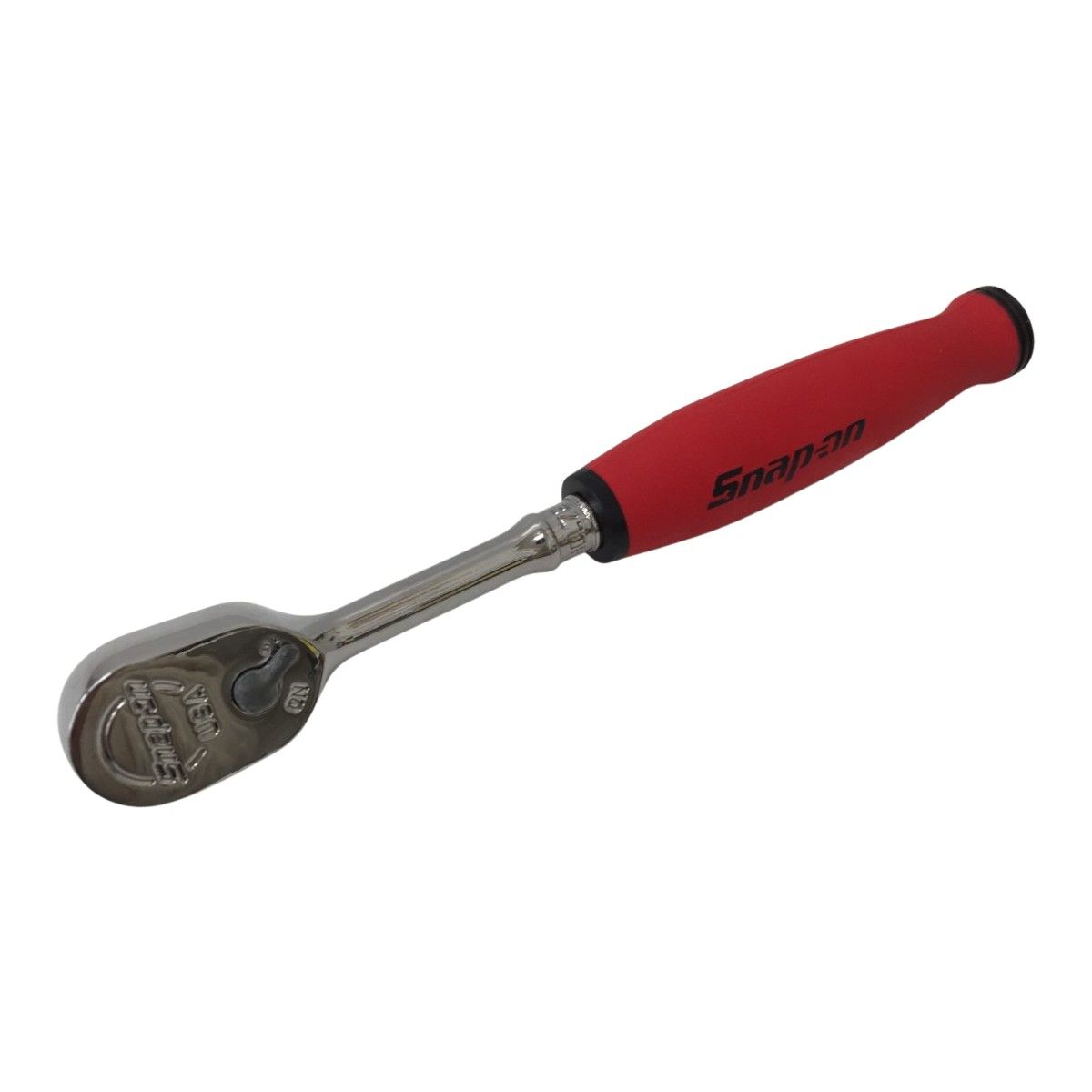 △△Snap-on スナップオン 3|8dr デュアルソフトグリップコンパクトヘッドラチェット FHCL72 レッド