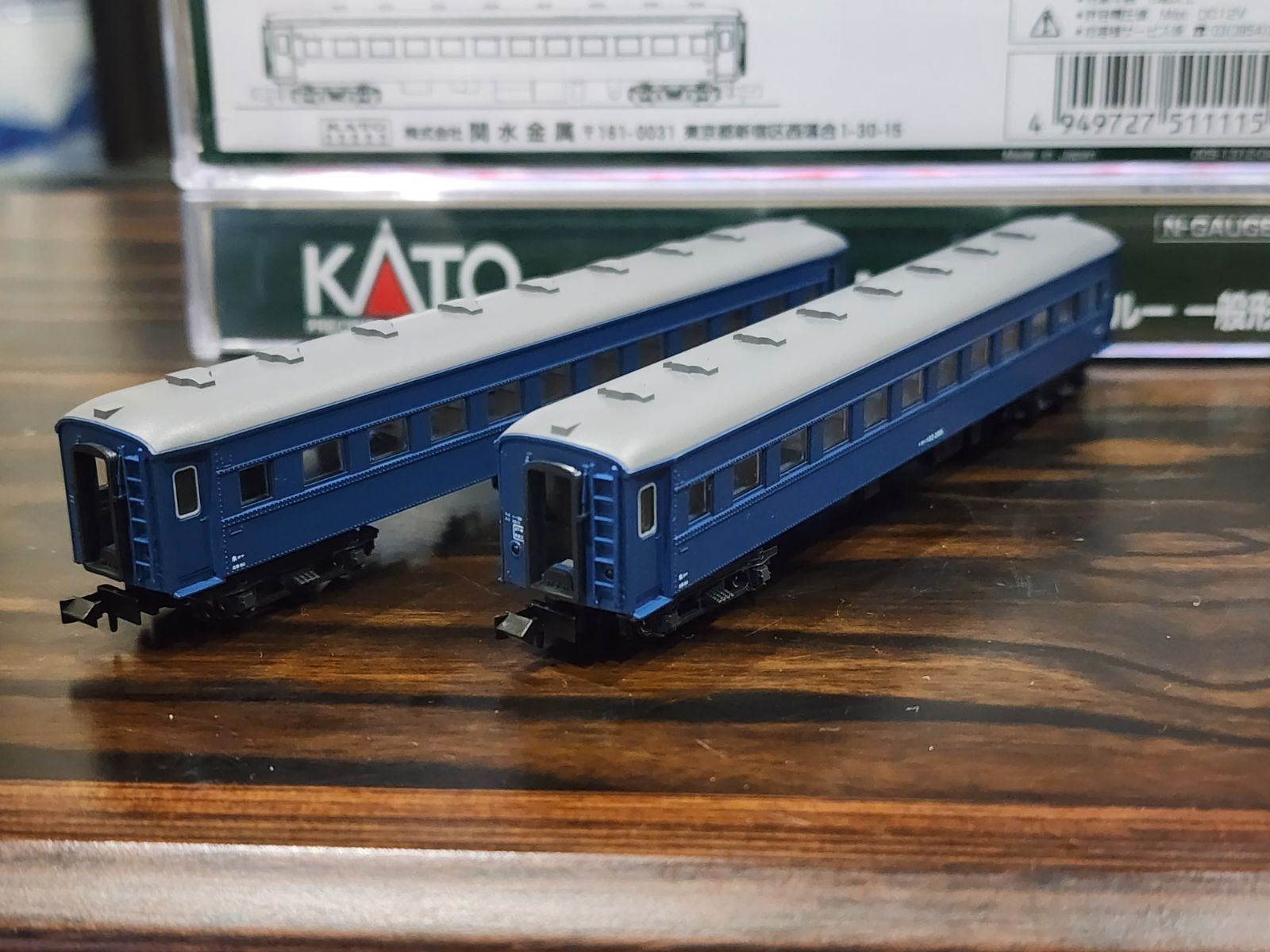 KATO 5128-2 オハフ33 ブルー 一般色 鉄道模型 Nゲージ - メルカリ