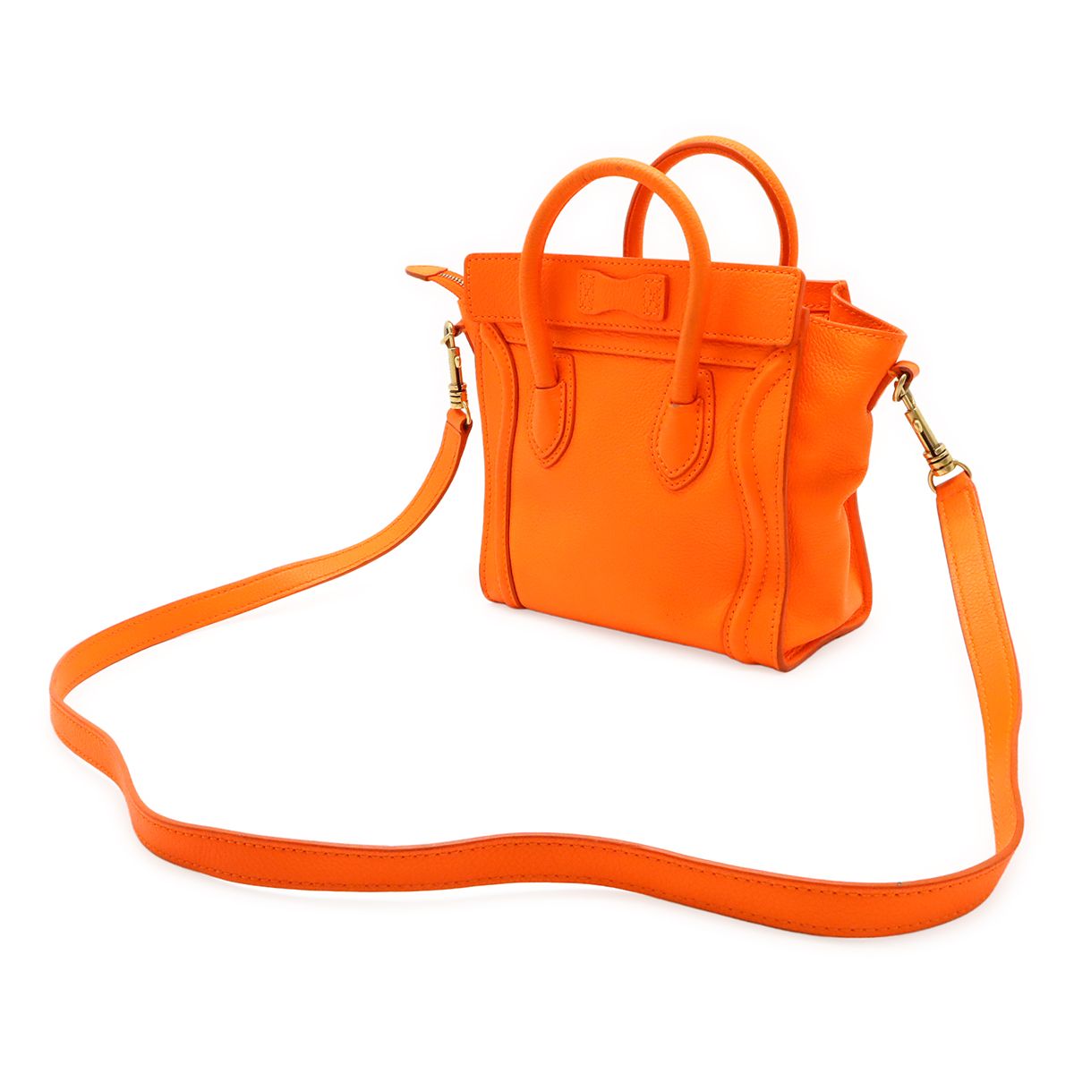 CELINE セリーヌ ラゲージ ナノショッパー ハンドバッグ 2WAY