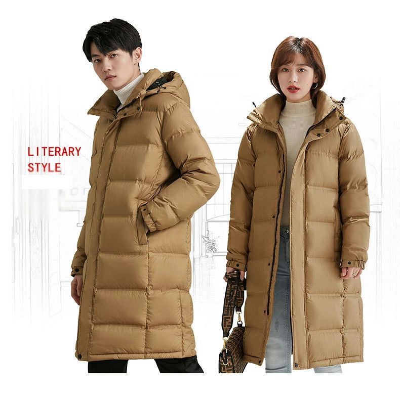送料無料 高品質 冬新作ダウンコート レディース/メンズ ダウンジャケットレディース 中綿コート 暖かい 体型カバー フード付き 20代30代40