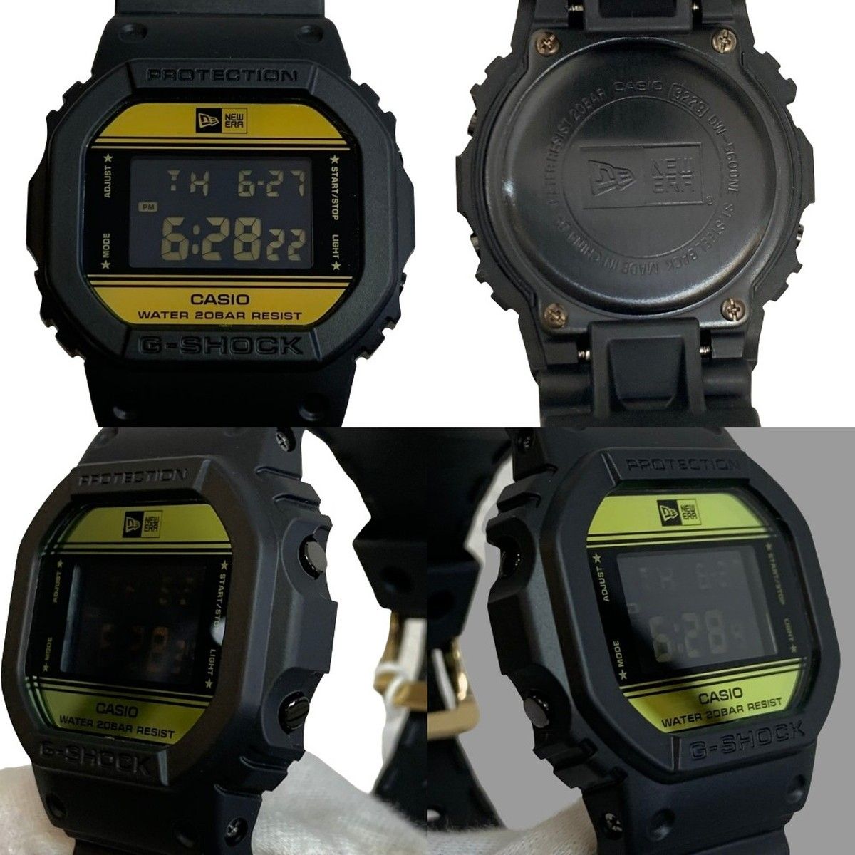 G-SHOCK ジーショック CASIO カシオ 腕時計 DW-5600NE-1 NewEra ニューエラ 35周年記念 コラボ デジタル スクエア  ショックレジスト - メルカリ