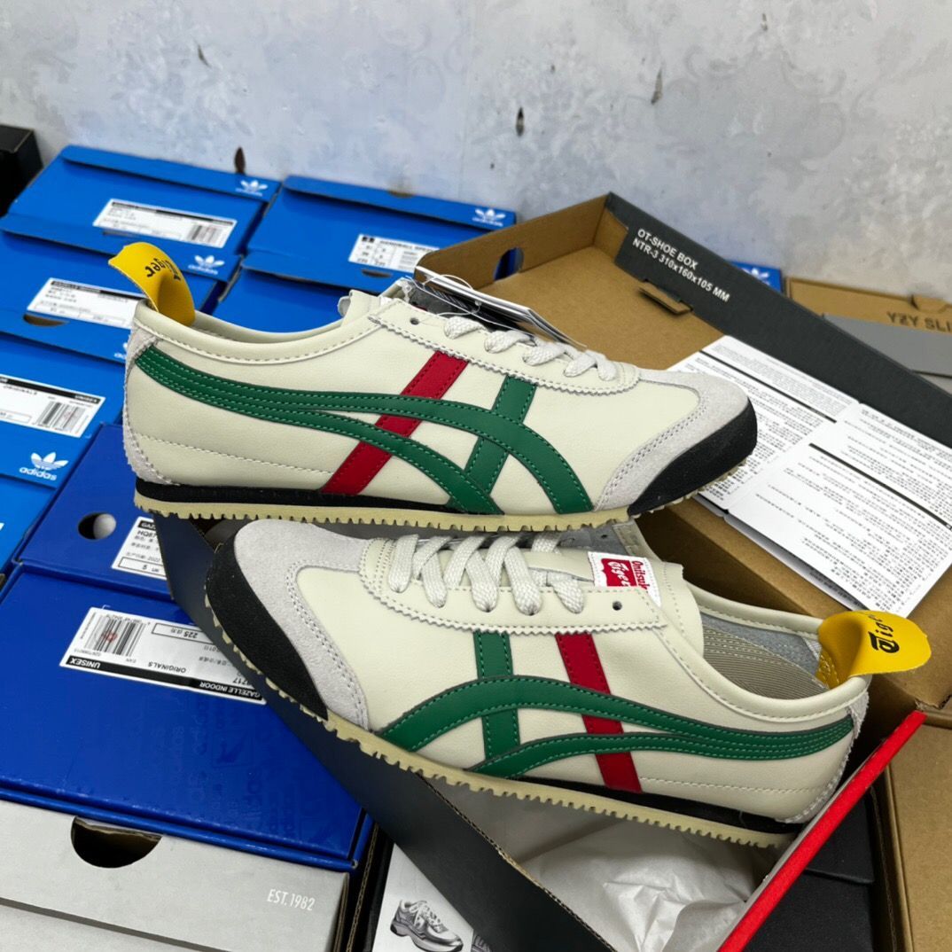 新品 Onitsuka Tiger MEXICO 66 スニーカー 男女兼用 22.5-28cm