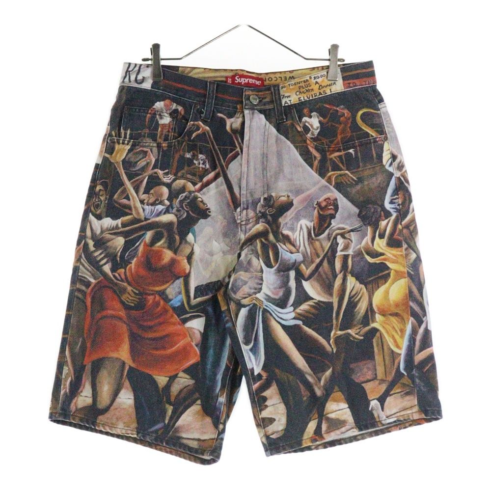 SUPREME (シュプリーム) 25SS ×Ernie Barnes Baggy Denim Short