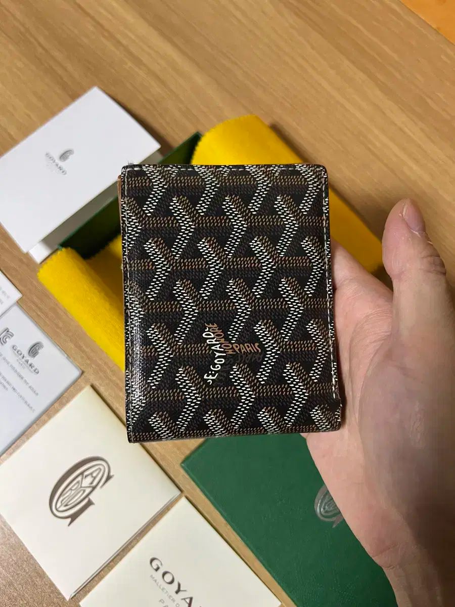 Goyard 二つ折り財布 ブラック Goyard(ゴヤール) ゴヤール ヴィク
