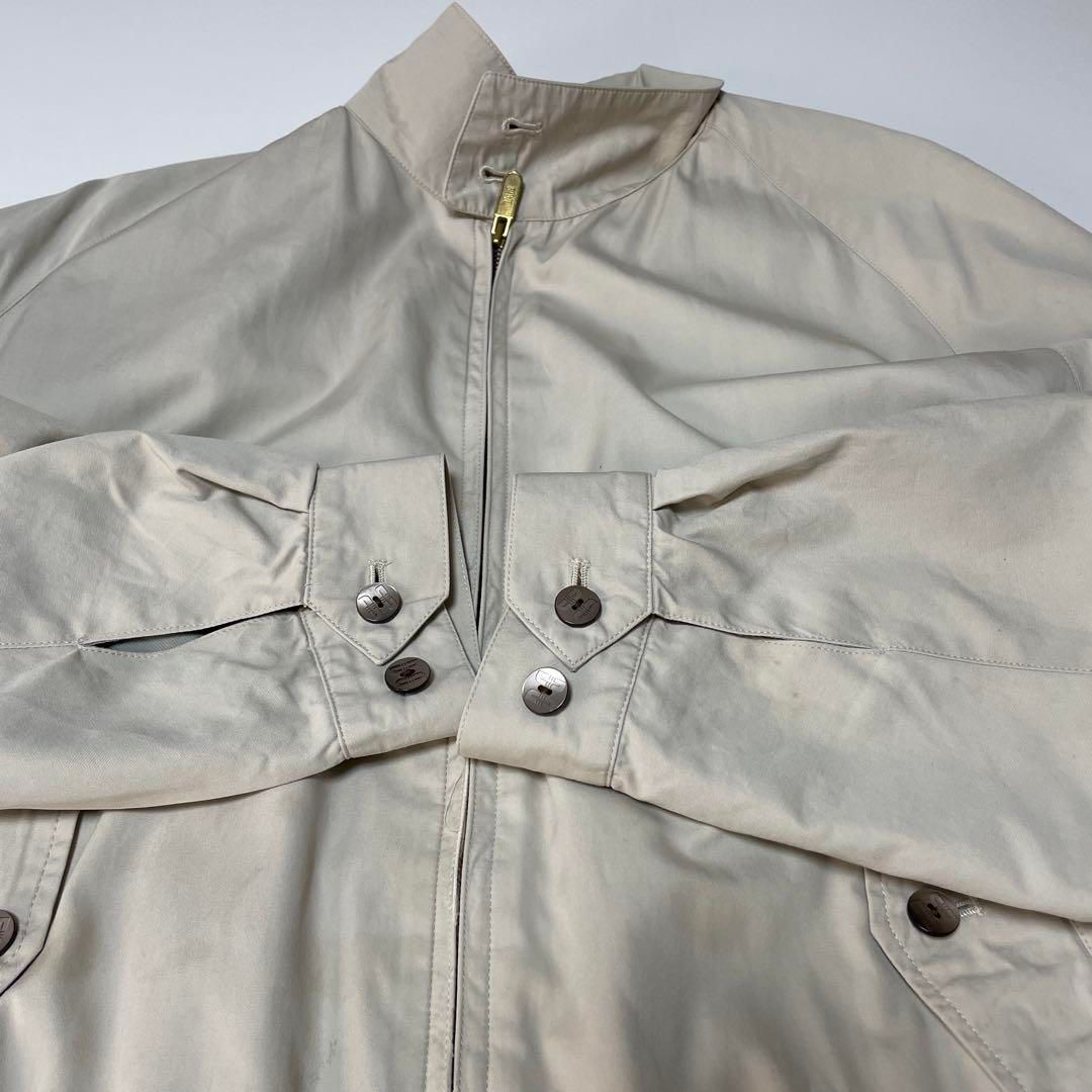 新品未使用　DAKS ベージュ ジップアップジャケット L 訳あり DAKS ダックス ベージュ ジップアップ ジャケット M