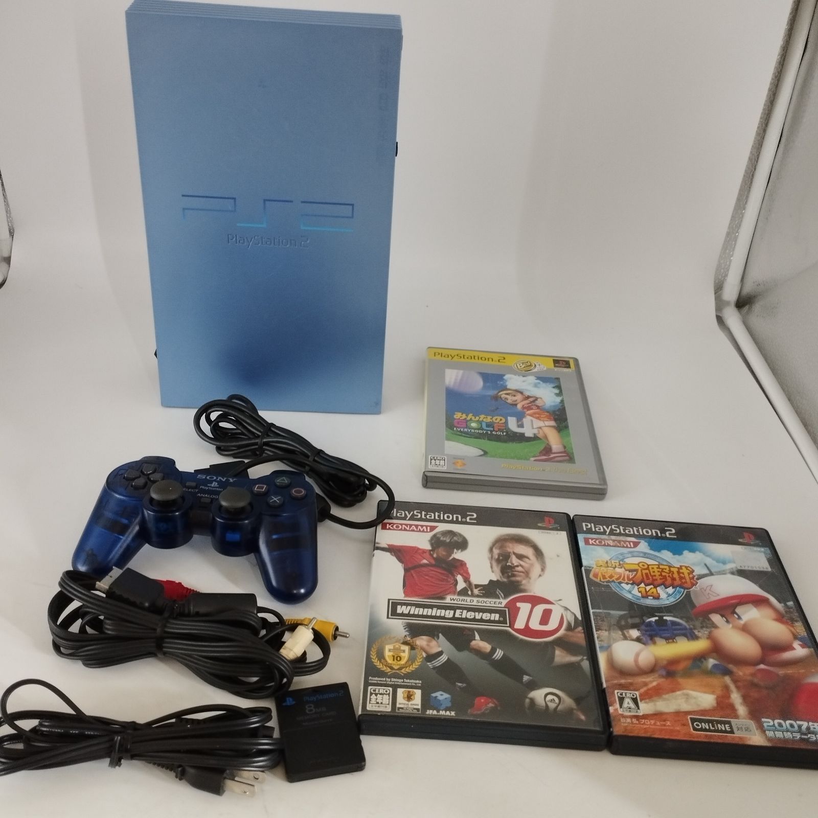 PlayStation2 - SONY PlayStation2 SCPH-39000（リモコン、外箱付き） プレイステーション2 SCPH-39000 本体 セット ① - メルカリ
