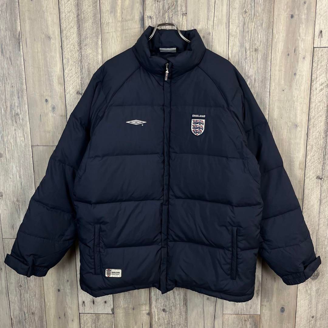 UMBRO アンブロ サッカー イングランド代表 肉厚 ダウンジャケット XL