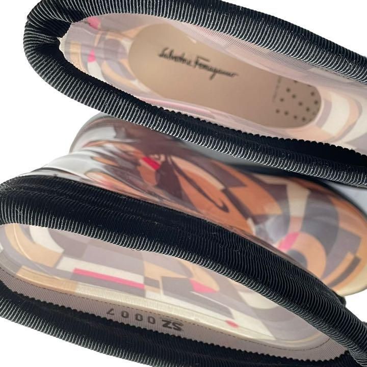 Salvatore Ferragamo フェラガモ レインシューズ 靴 美品 - メルカリ