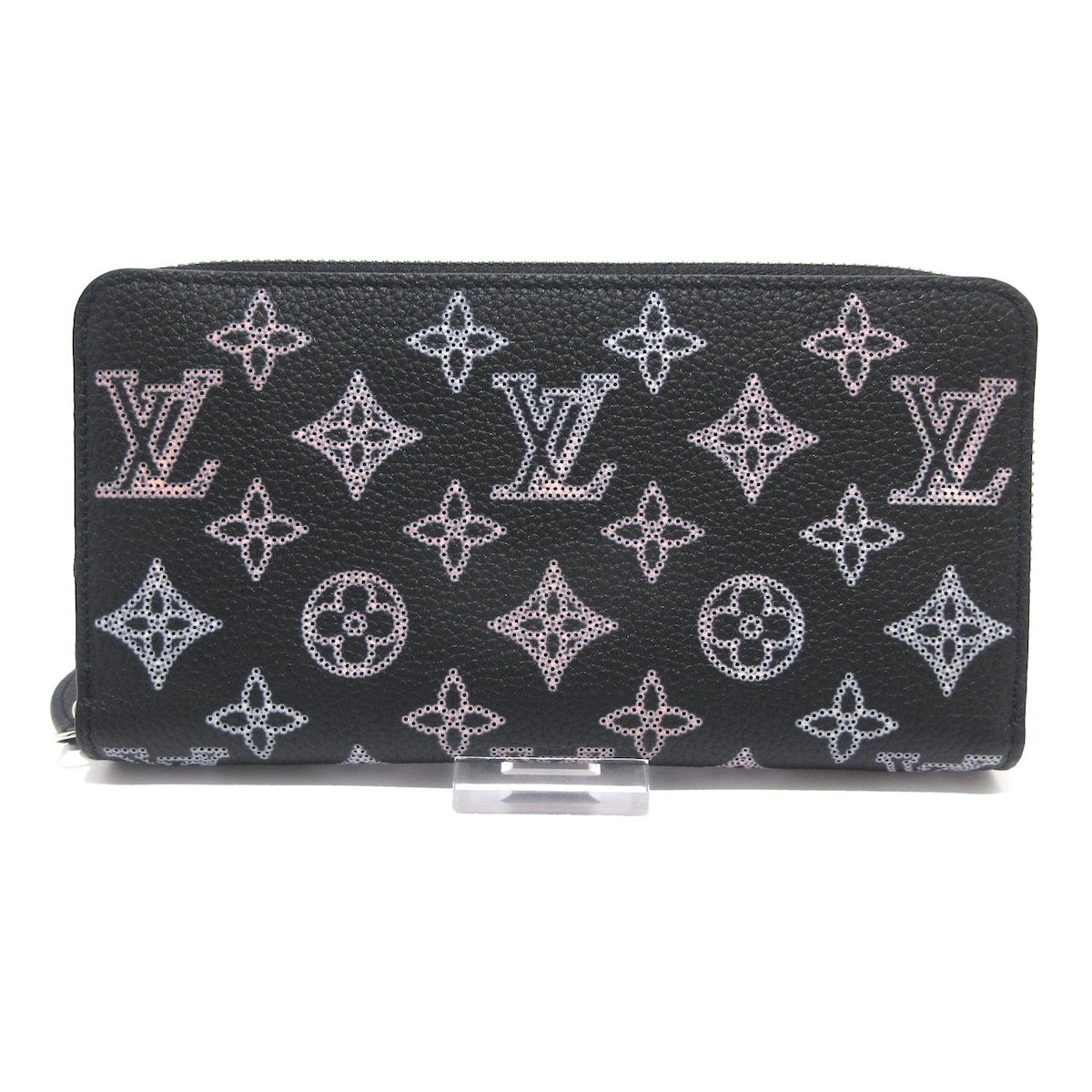 LOUIS VUITTON ルイヴィトン 長財布 マヒナ ジッピーウォレット M81703 ノワール レザー 牛革