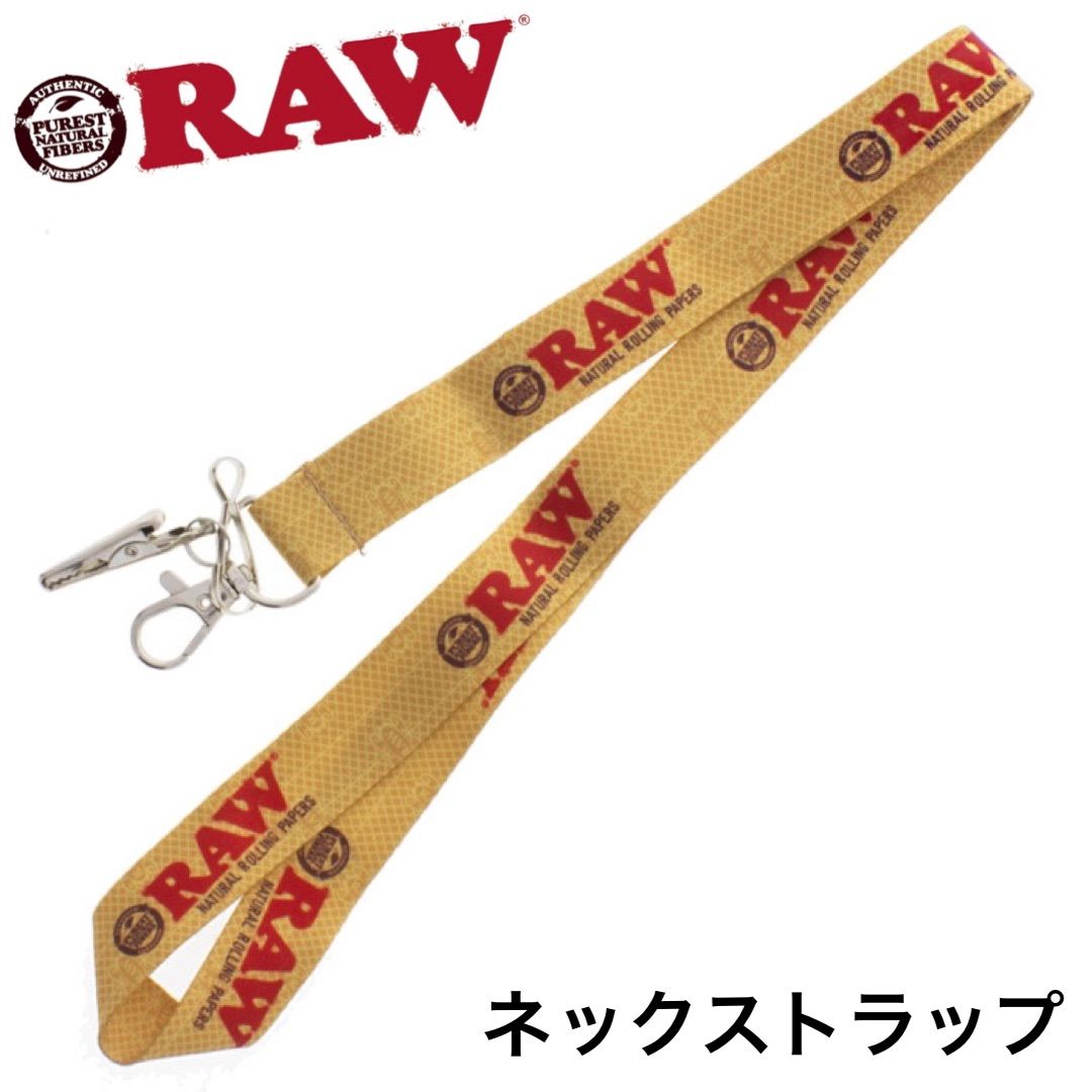 正規品 USA直輸入 新品 RAW ネックストラップ 45cm スマホ 携帯 - メルカリ