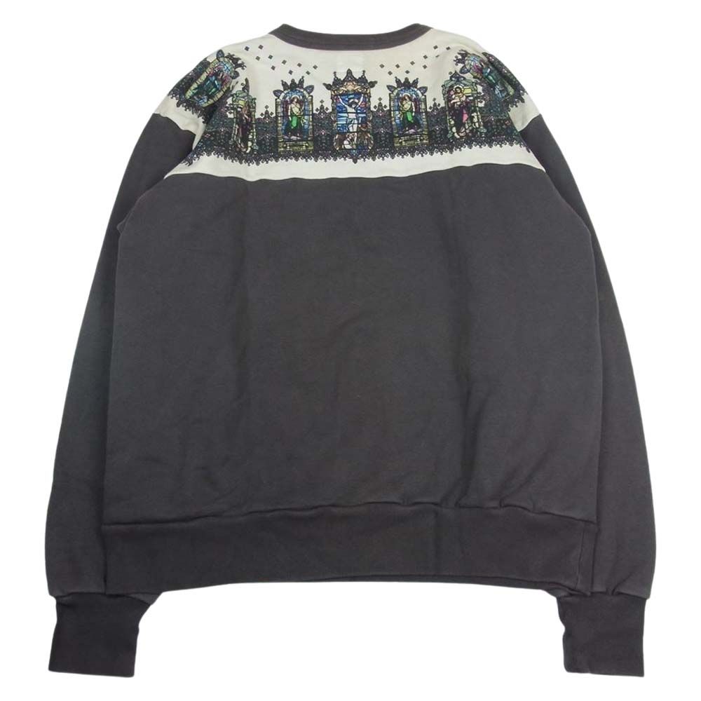 セントマイケル SAINT MICHAEL 21SS SM-S21-0000-014 CREW SWEAT SHIRT ...