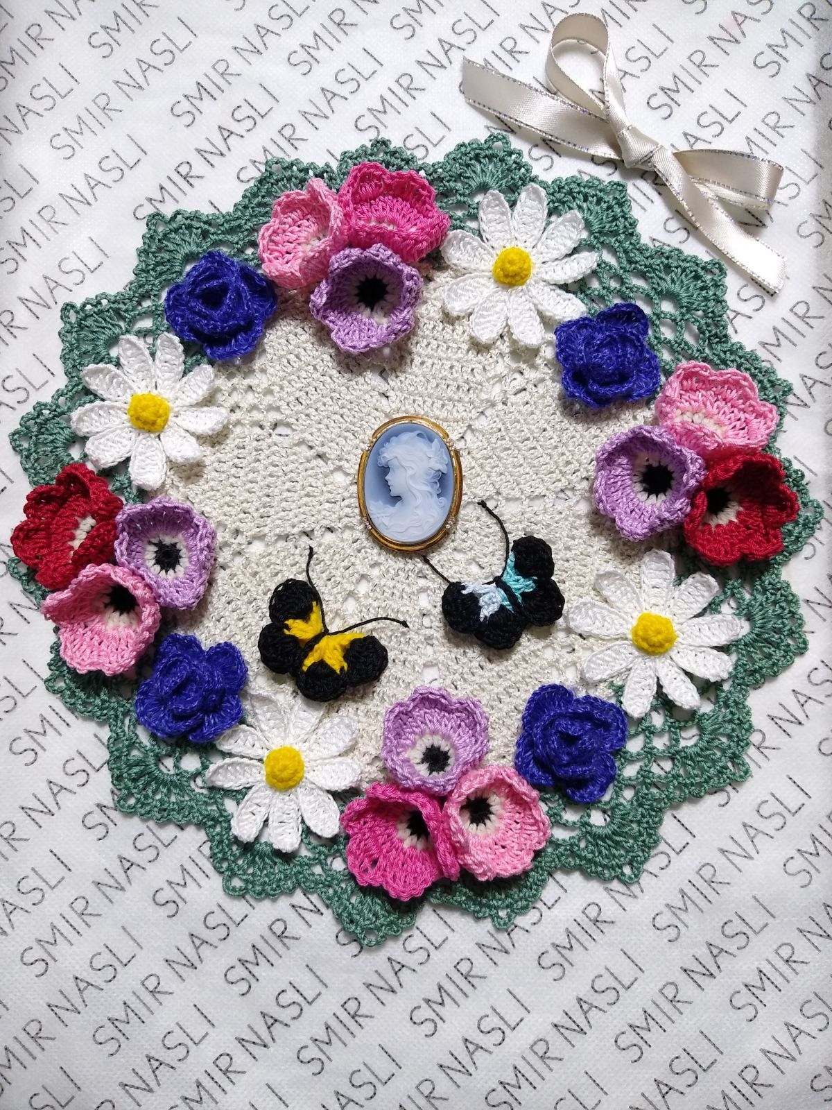 ❇️ふく福さん様専用❇️ ドイリー2種 ハンドメイド レース編み