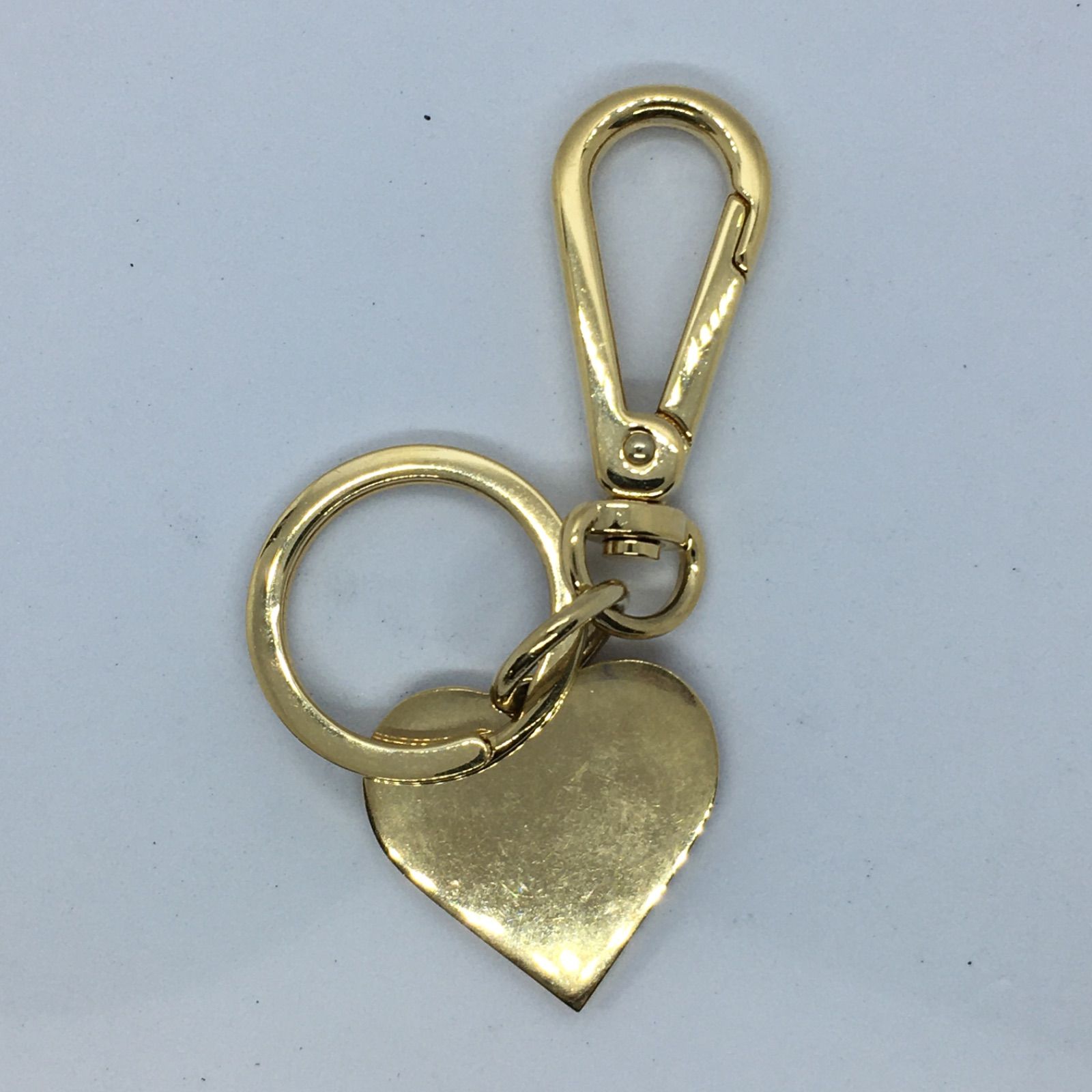 美品】 MONCLER モンクレール ハート キーリング キーホルダー キー