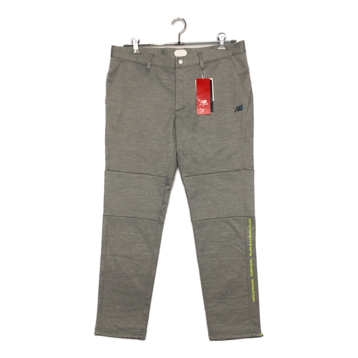 メンズ ニューバランスゴルフ New Balance golf パンツ 7 XXL グレー 裏ボア 防寒 大きい