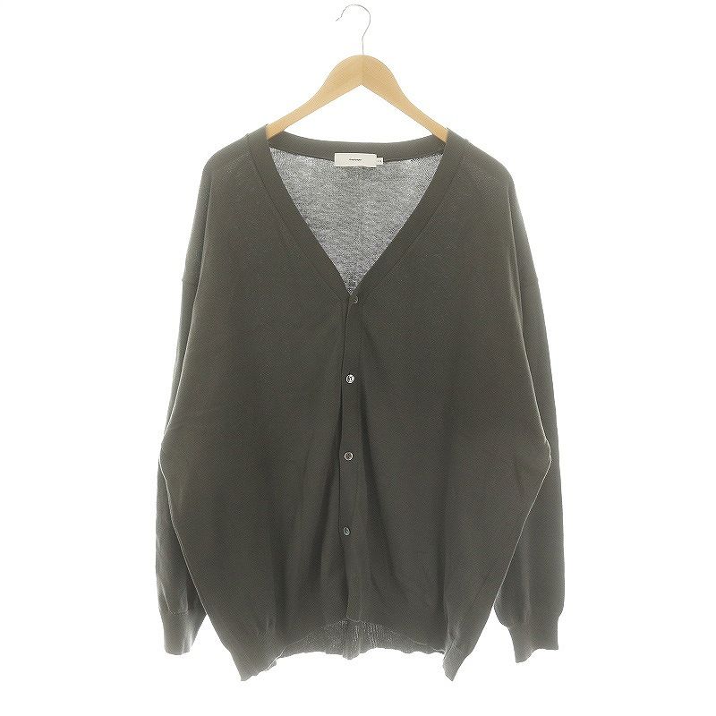 グラフペーパー Graphpaper 24SS Suvin Cotton Oversized Cardigan
