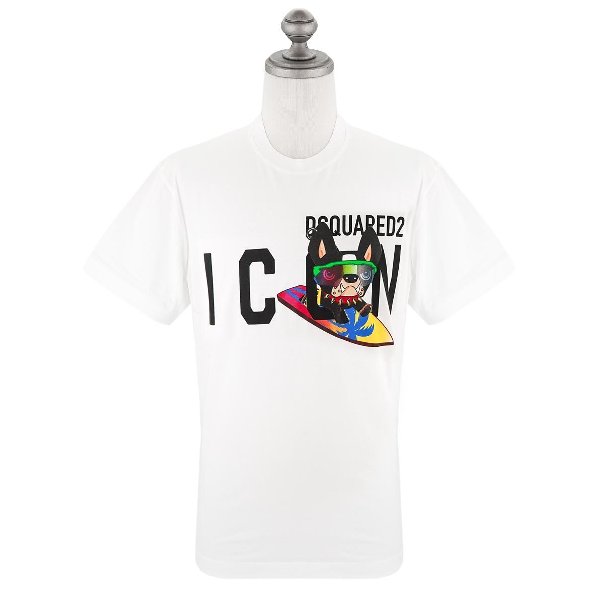 DSQUARED2 ディースクエアード 半袖Tシャツ S79GC0064 S23009 ICON T 
