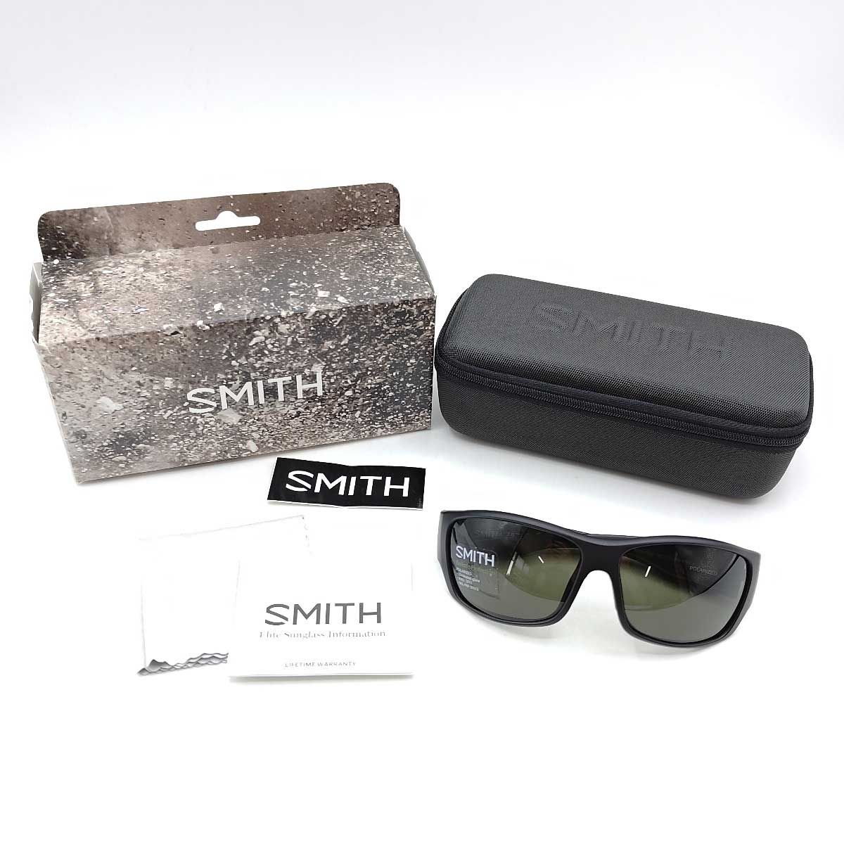 【未使用】スミス OP 偏光サングラス Frontman Elite フロントマンエリート ポーラーグレー FNTPPGY22BK メンズ SMITH
