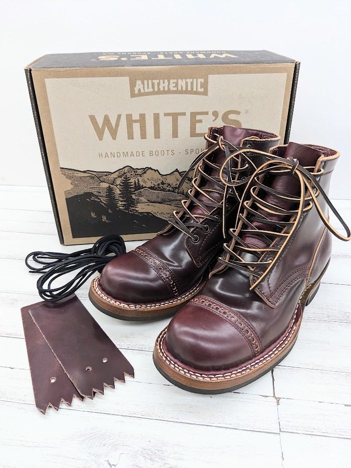 極美品 WHITE'S BOOTS ホワイツ バウンティハンター レース
