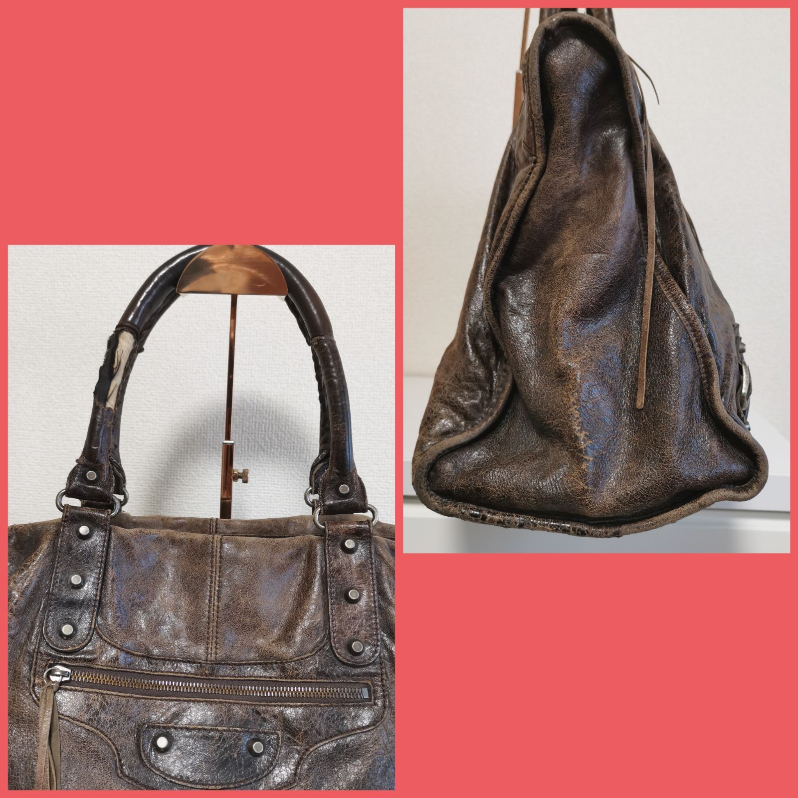 超人気品】送無!バレンシアガBALENCIAGA エディターズバッグ トート 