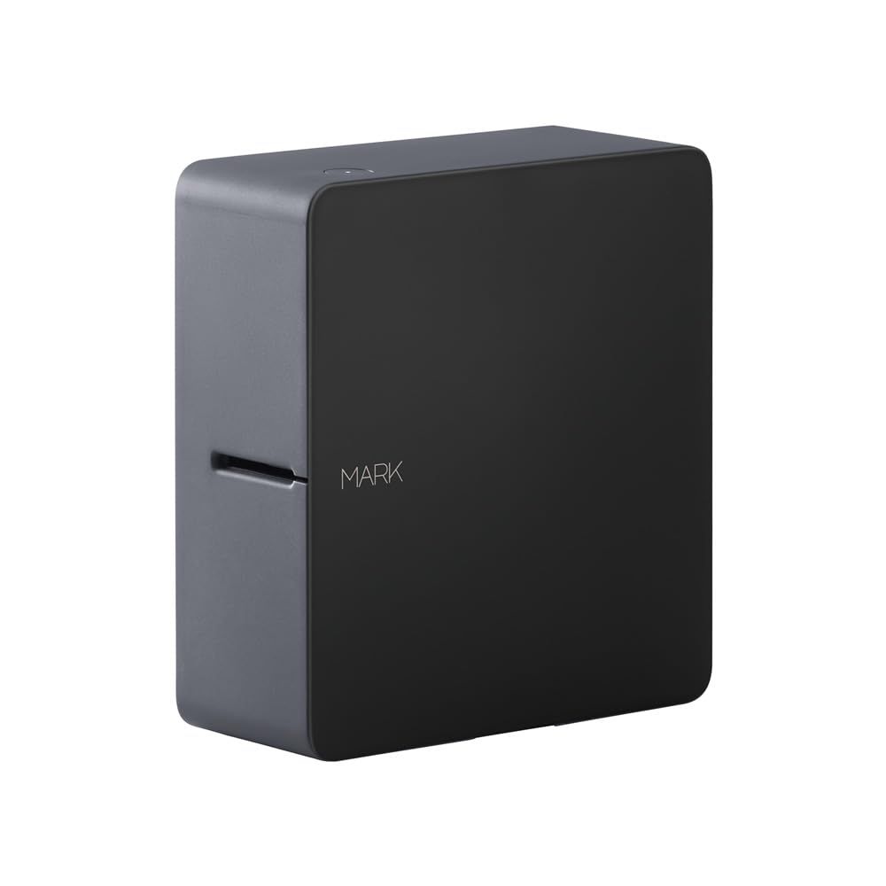 キングジム Kingjim ラベルプリンター スマホ テプラ PRO MARK SR-MK1-BK 対応ラベル幅 4-24mm幅 単品 ブラック色本体