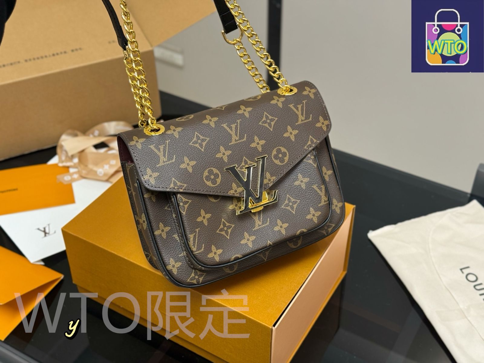 今日特価】LV Passy Messenger Bag ルイ・ヴィトン パッシー